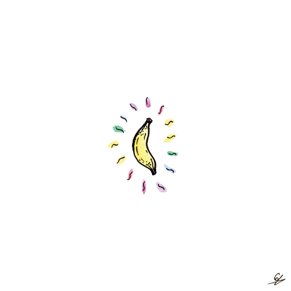 Banana Greeting Card