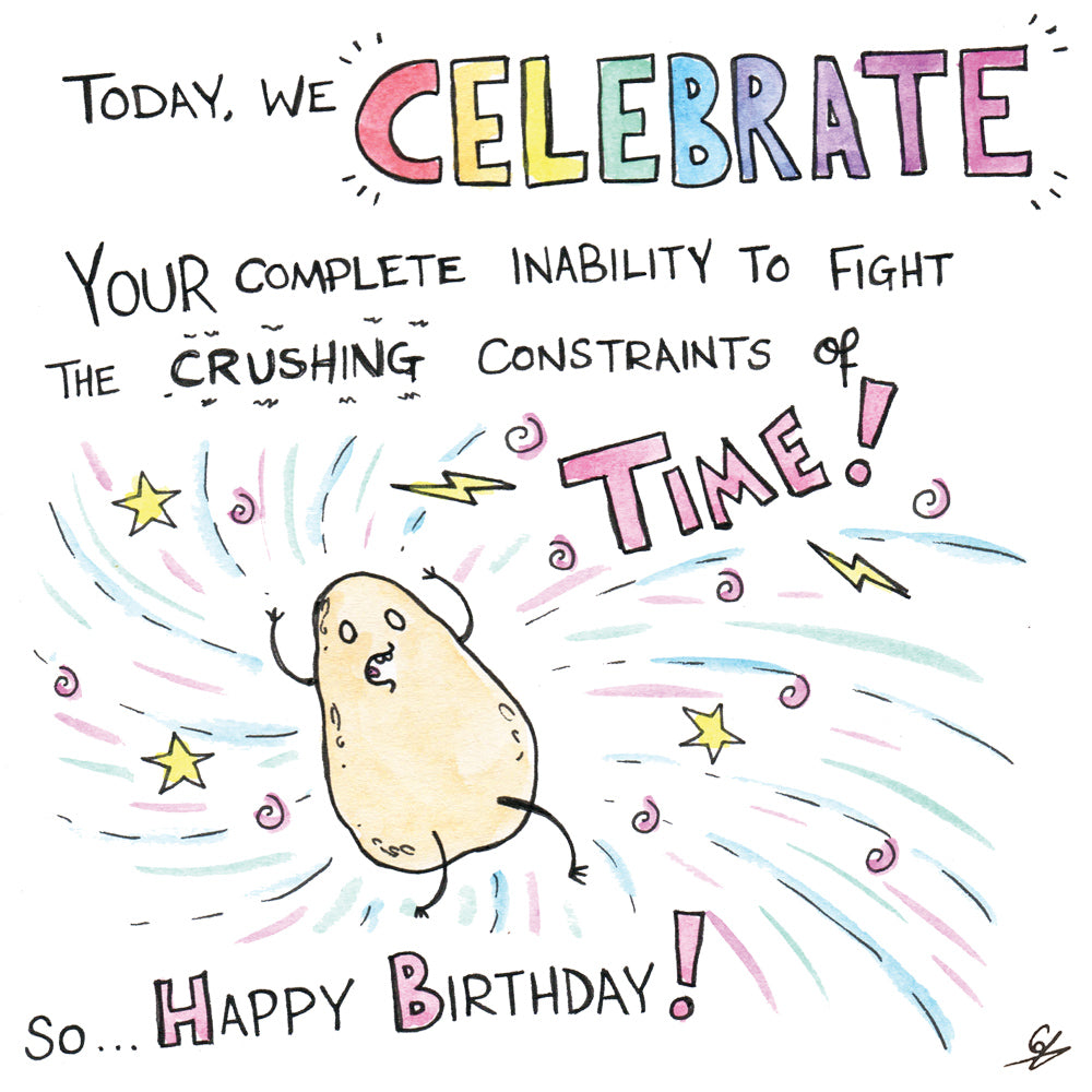 Celebrate Inability - Birthday Card